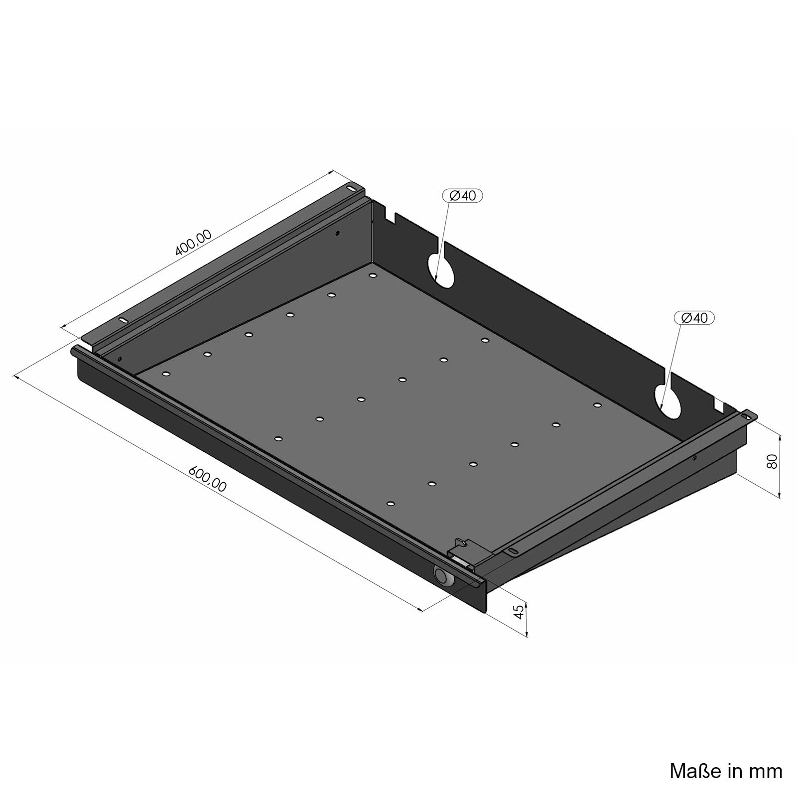 Eisnhauer Laptop Schublade Zeichnung